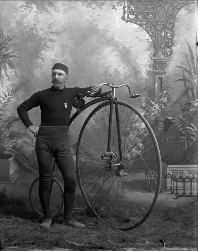 Pécsi gyártmányú kerékpár 1899-ből