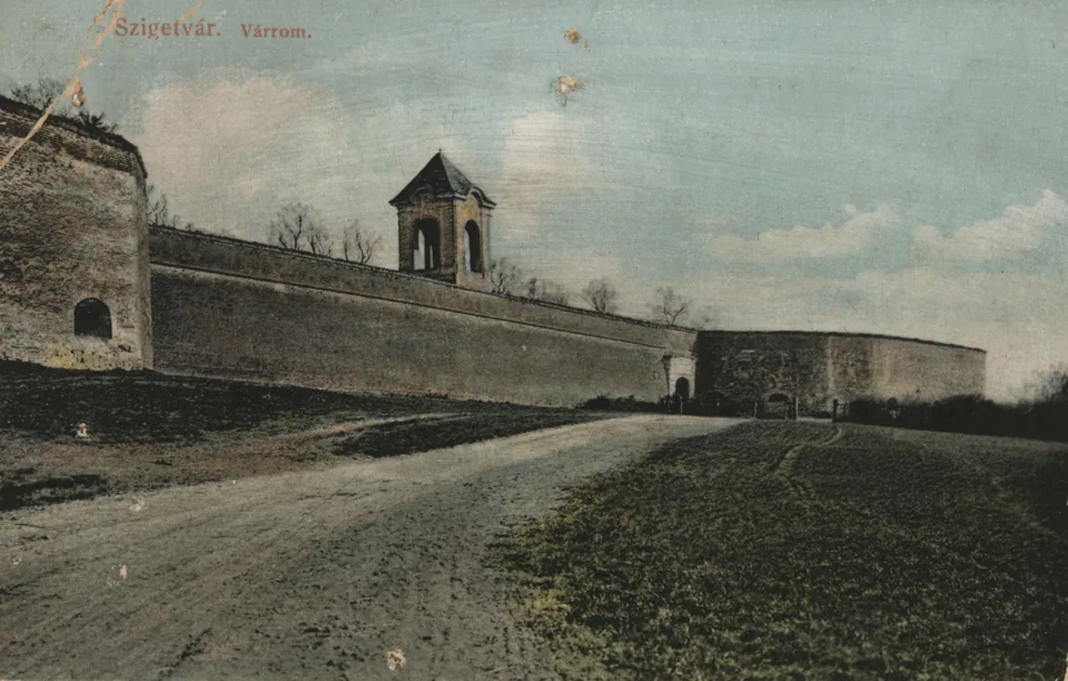 A szigetvári vár az 1940-es években