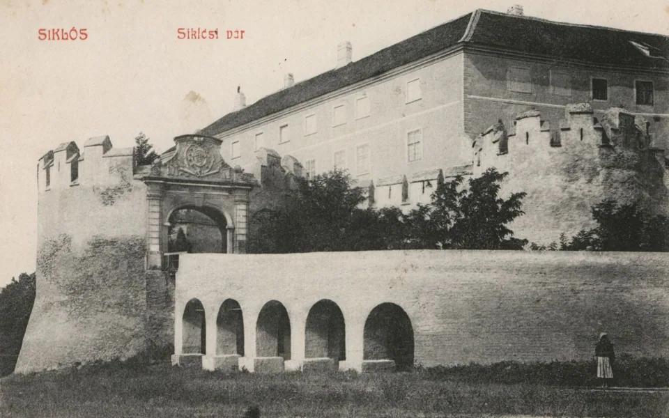 A siklósi vár az 1900-as évek elején