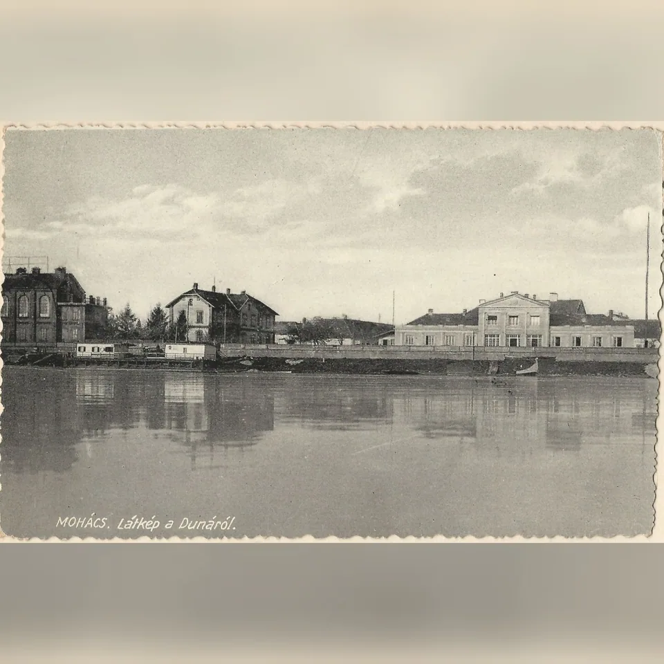 A mohácsi Duna-part a múlt század harmincas éveiben