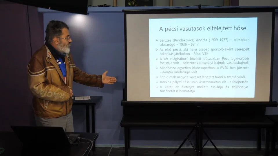 Pucz Péter: Bérczes András labdarúgó családtörténete és életrajzi portréja (videó)