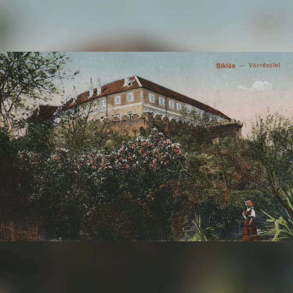 A siklósi vár az 1910-es években