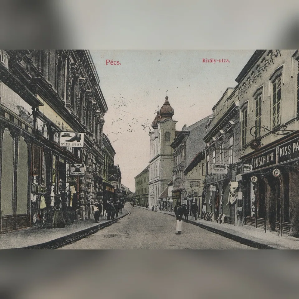 A Király utca 1913-ban