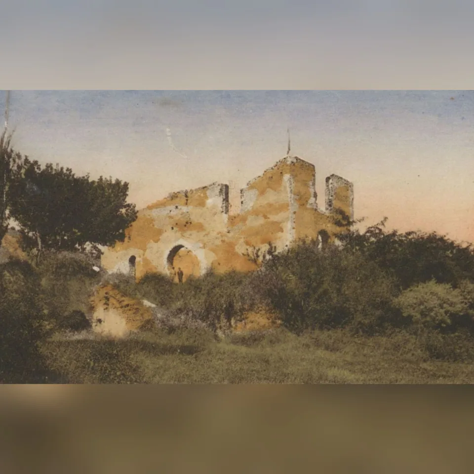 A tettyei romok az 1910-es években
