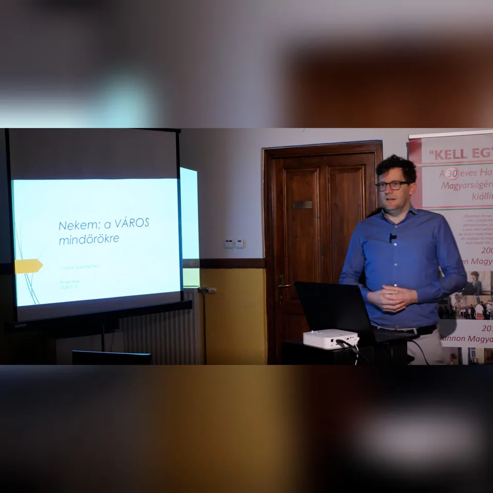 Pintér Ábel: „Nekem: A VÁROS mindörökre.” Csorba Győző és Pécs – konferencia-előadás (videó)