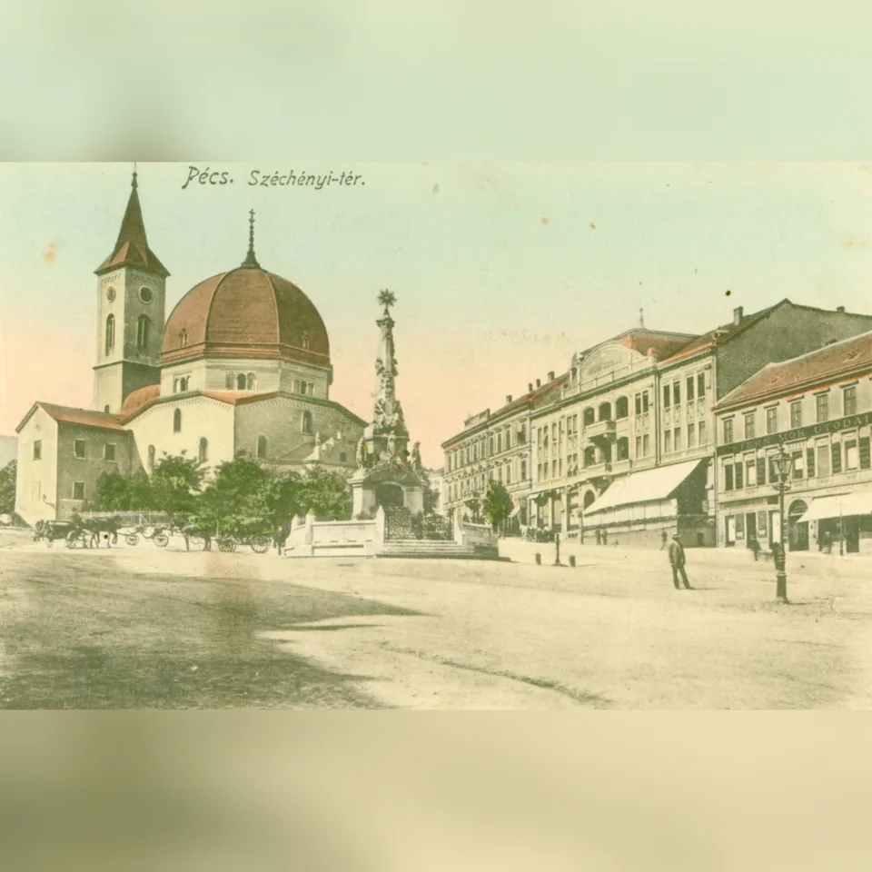 A pécsi Széchenyi tér az első világháború előtti időszakban
