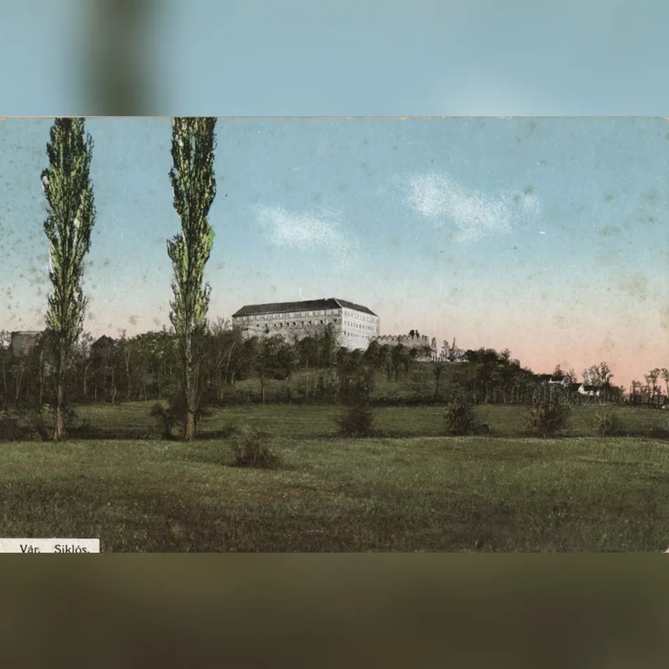 A siklósi vár az 1920-as években