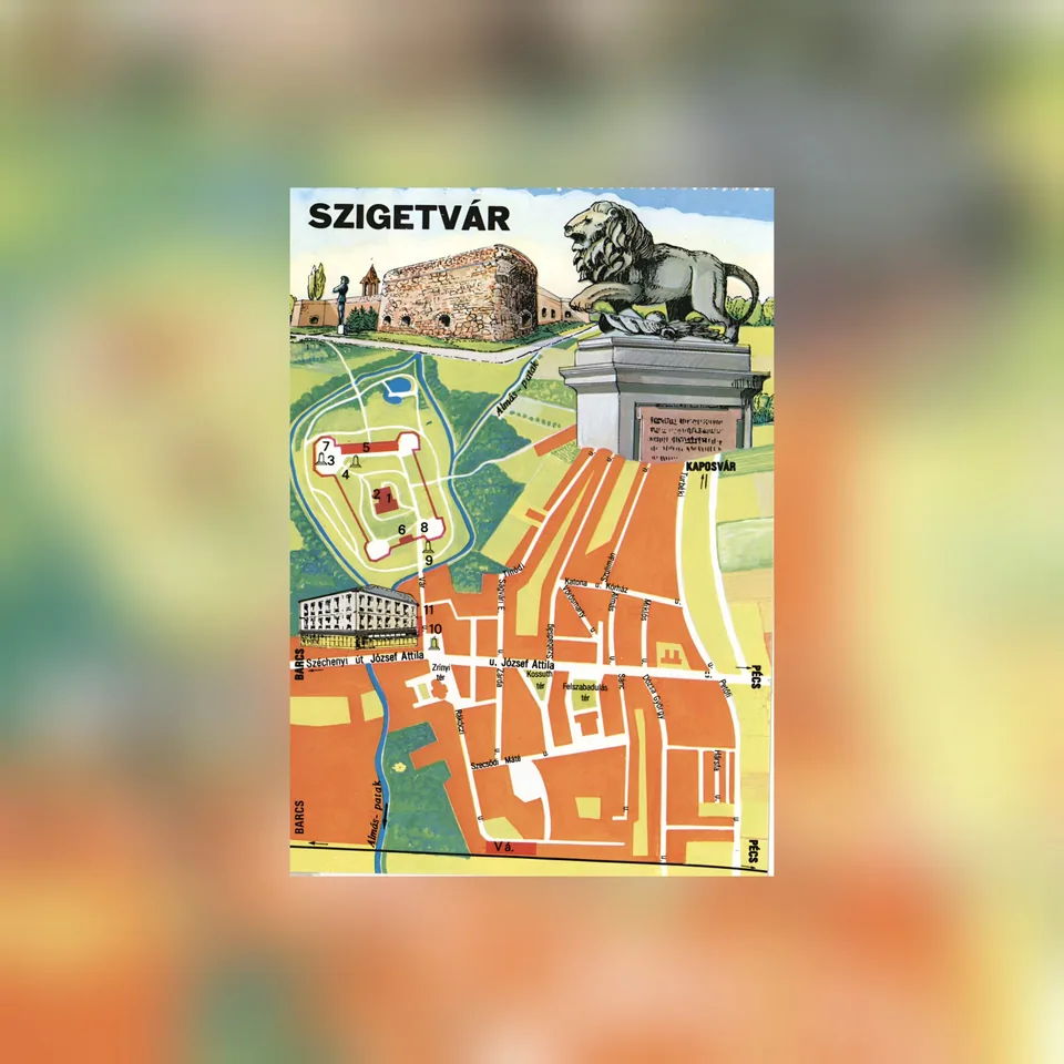Baranyai térképek turisztikai képeslapokon (1972–1986) (videó)